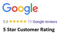 Google Reviews | 5 Star Customer Rating
